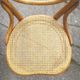 Lot of 2 chairs canne bistro heart Thonet no.28 circa 1890