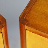 A pair of bedside tables, 1970s