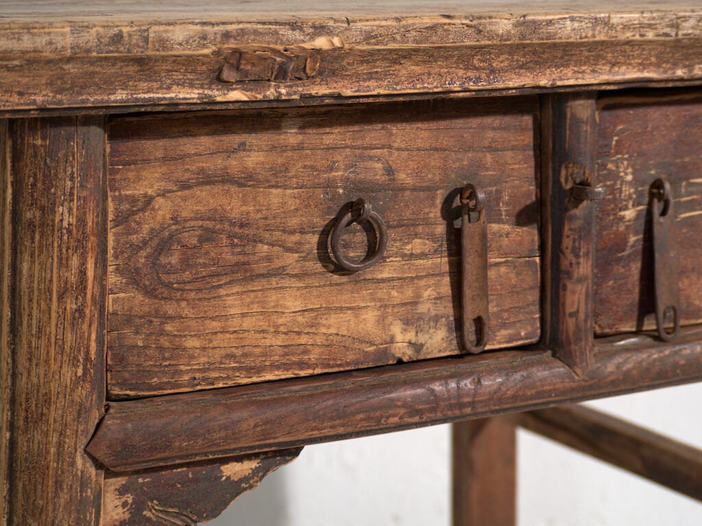 Antique Chinese work table with drawers – China, circa 1900