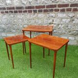 Teak nest tables