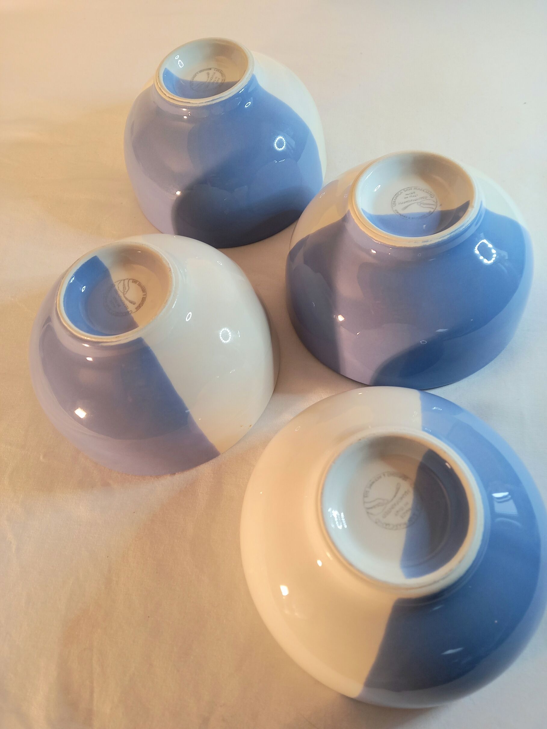 Large ceramic bowls San Marciano Italy