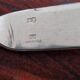 Christofle - Set of 2 fish knives, Rubans croisés model, in silver-plated metal
