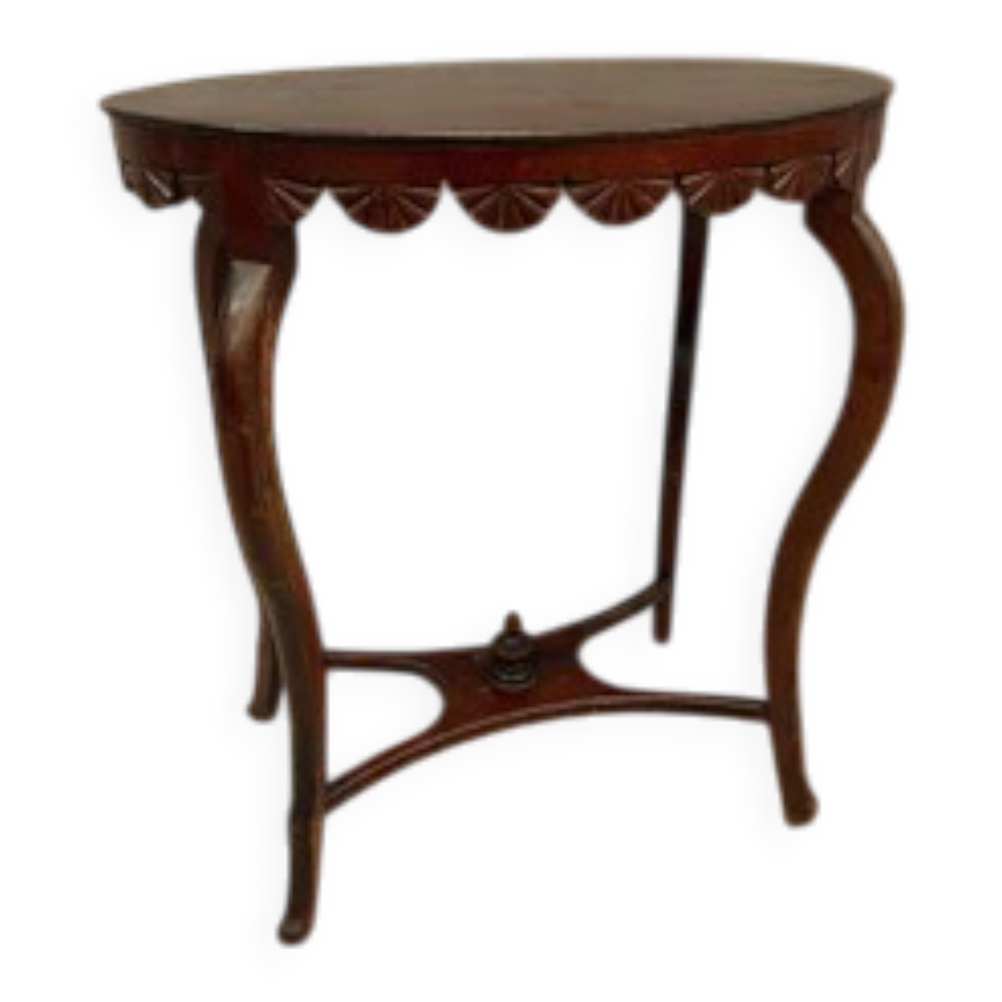 Solid wood side table Art Nouveau, circa 1900–1910