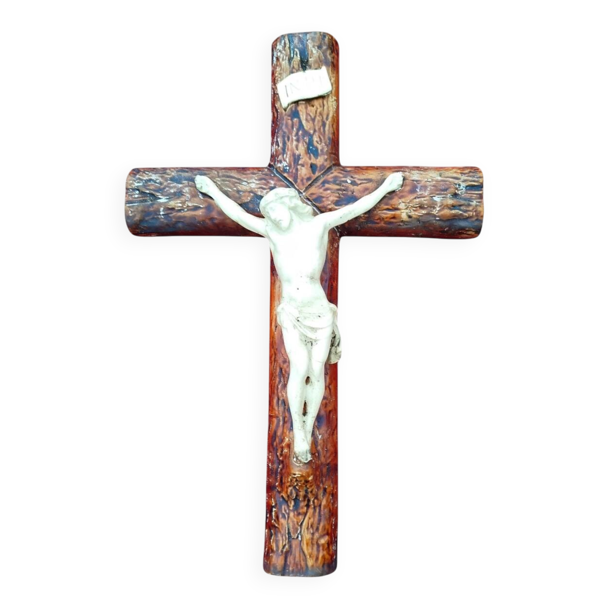 Ceramic crucifix