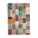 Hand-Knotted Oriental Overdyed 209 cm x 298 cm Multicolor Patchwork Carpet