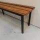 Banc d'école vintage