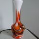 Vetreria Barbieri vase from Empoli in Italy in opaline glass from Florence