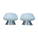 Pair of art deco ceiling lights