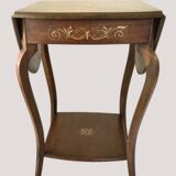 Table à thé marquetée art déco 1930