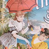 according to Hugo d'Alesi displays Chemins de fer. Winter in Nice