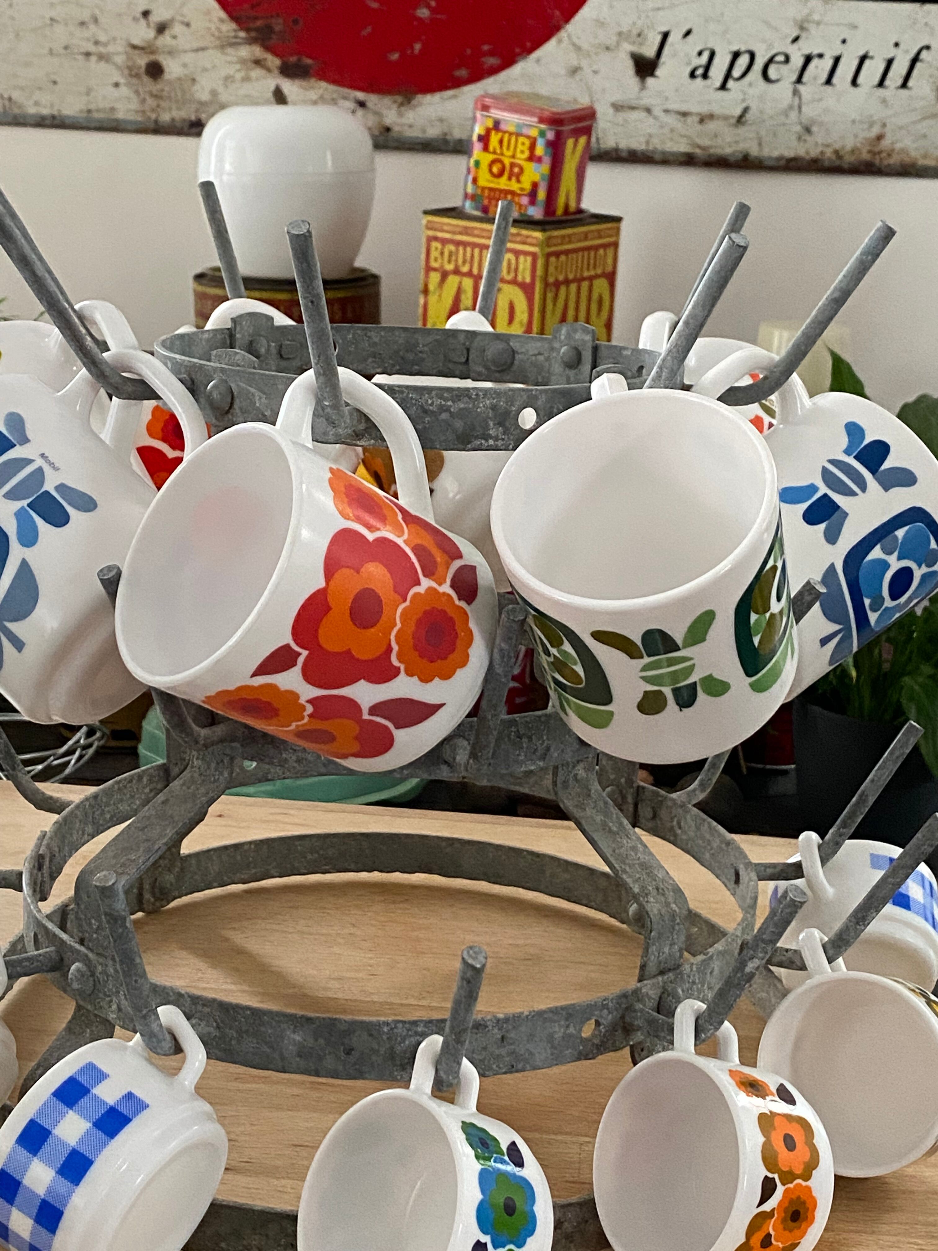 Hedgehog with vintage bottles