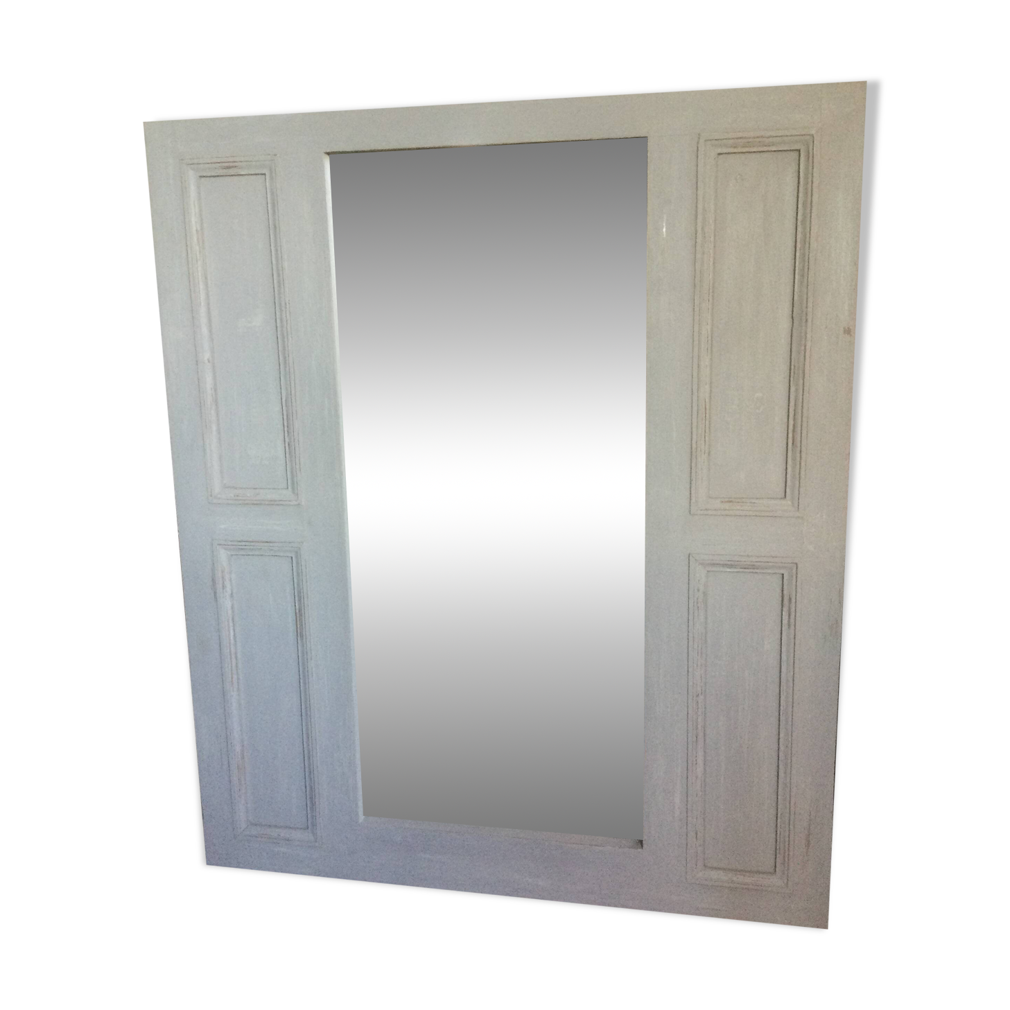 Large antique mirror