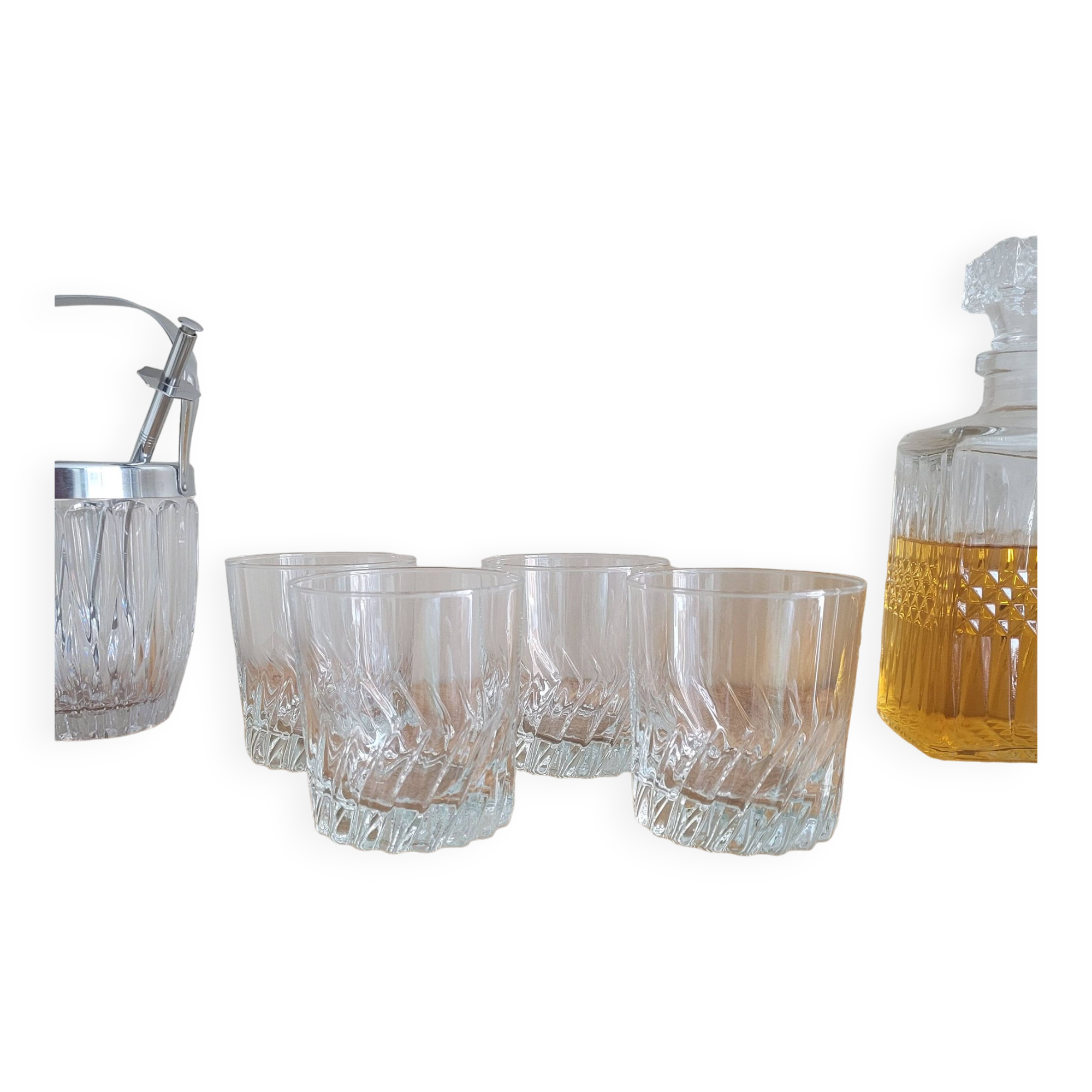 La Redoute x Selency set of 4 whiskey glasses 01