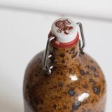Pyrite stoneware bottle
