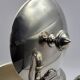 Beautiful and large antique silver-plated teapot – Maison Boulenger – A500