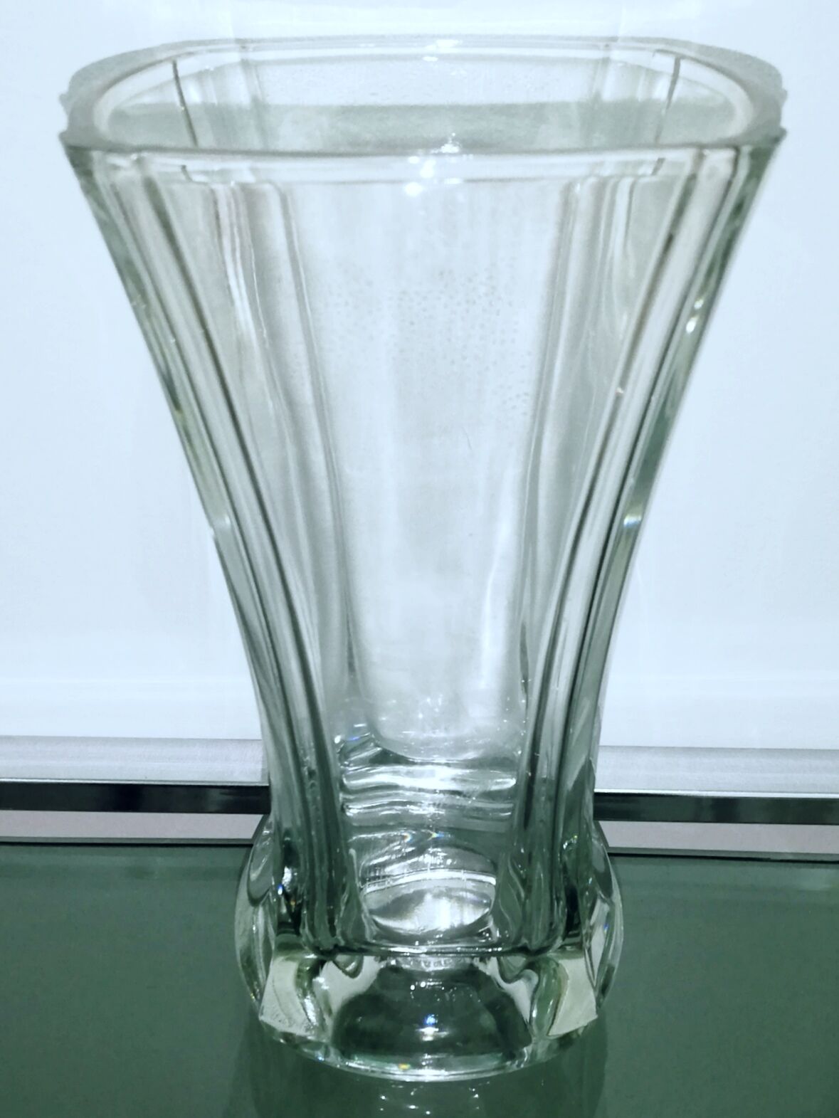 Art Deco glass vase