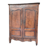 Armoire bassette, travail provençal époque 18 eme, 1.55 mètres de hauteur
