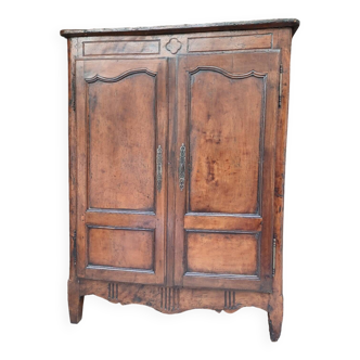 Armoire bassette, travail provençal époque 18 eme, 1.55 mètres de hauteur