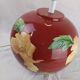 Ceramic lamp Louis Drimmer Red with Althea Vintage