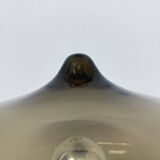 Mid-century Dijkstra smoked glass ceiling lamp space age, 1970’s