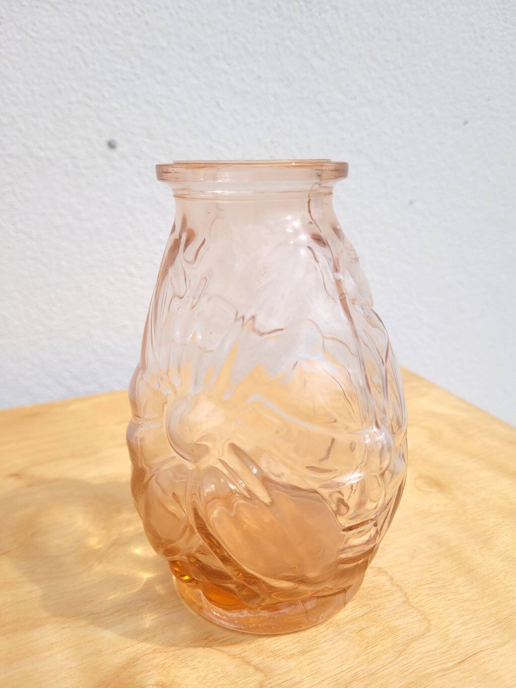 Small vintage pink vase