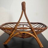 Vintage wicker basket