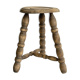 Tabouret tripode ancien en bois
