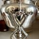 Samovar Christofle en métal argenté et ébène, vers 1860