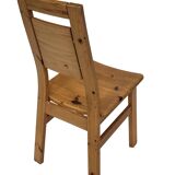 Vintage set of four dining room chairs Finnish Design Laukaan Puu