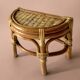 Porte-plante vintage en bambou
