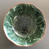 Large mixed earth salad bowl