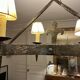 Brutalist style chandelier