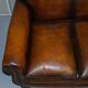Restored vintage leather sofa from a gentleman's Victorian club.