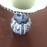 Vase trompette en faïence de la Maison Boch