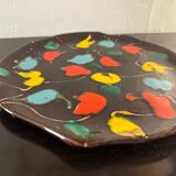 Vercor dish floral and abstract decoration