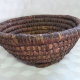 Banneton ancienne corbeille en paille