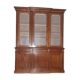 Bibliothèque vitrée en merisier