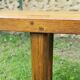 Banc en chêne