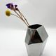 Vase "Prisme" en fonte d’aluminium, années 1980