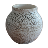 Small vase ball enamelled white