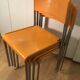 4 chaises L303 par Lafargue