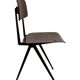 Vintage Marko holland industrial school chair 60's netherlands design