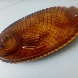 Plat poisson Sarreguemines, vintage