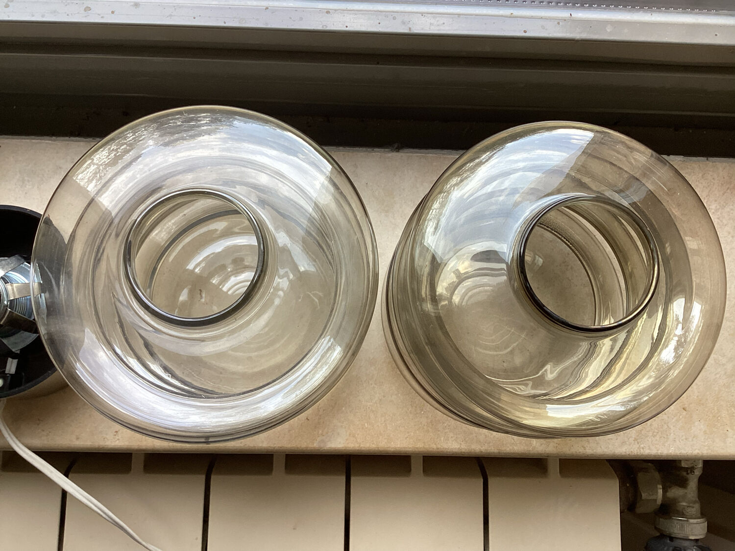 Paire de lampes de chevet vintage