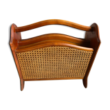 Wood and canning magazine holder