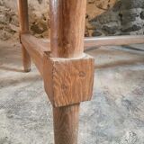 Table / antique desk in French oak, 1930s