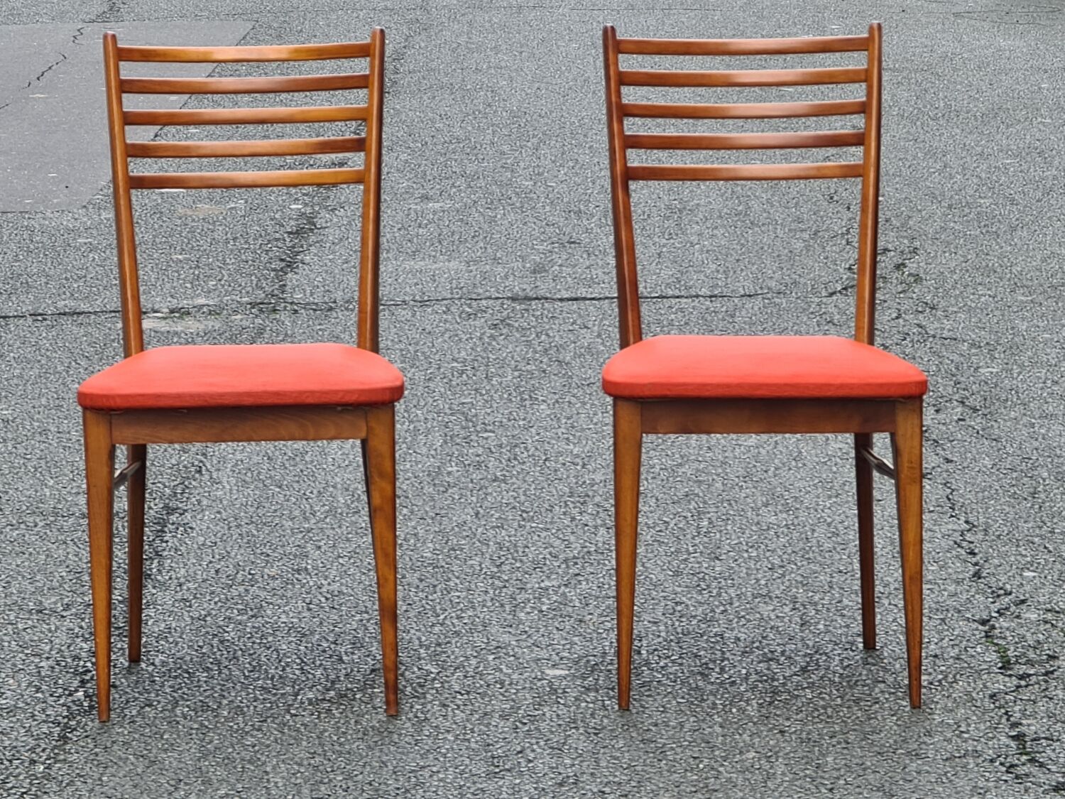 Paire de chaises scandinave 1960