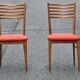 Paire de chaises scandinave 1960