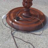 Vintage floor lamp from the 60s-70s with integrated shelf.