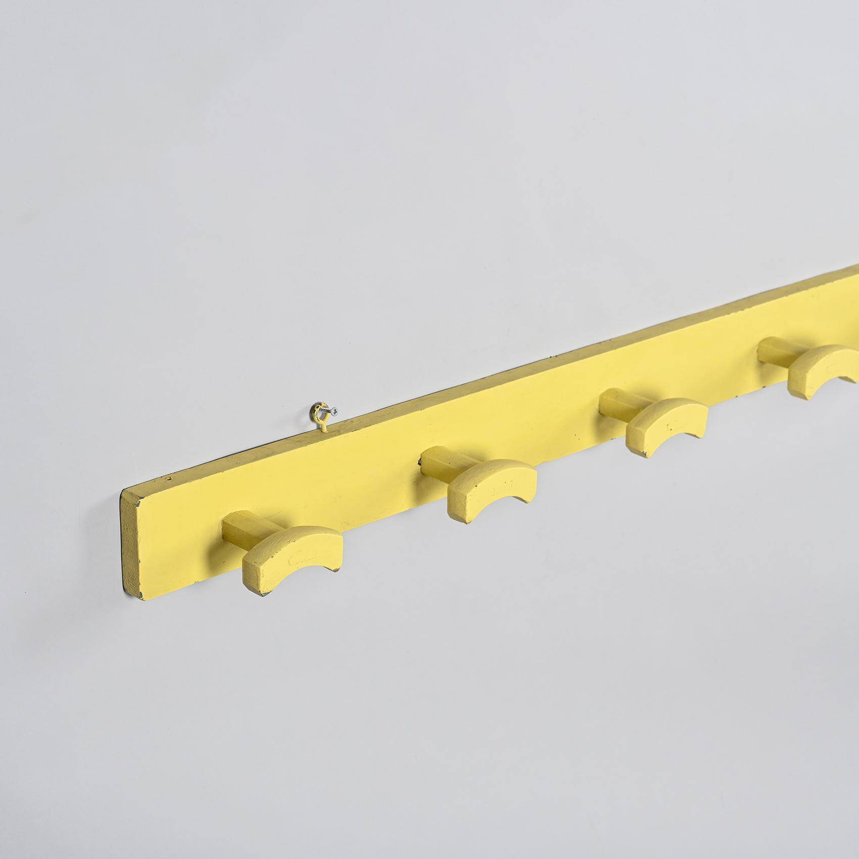 Wall coat rack from the Radiant City, circa 1952